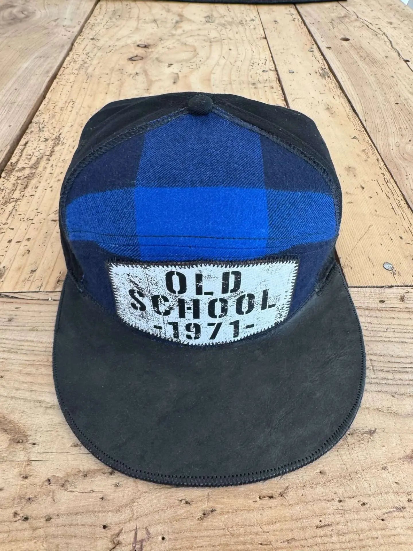 Cappello Old School 1971 - Blu – cappelli personalizzati - cappellino cappello – Pitt Conrad