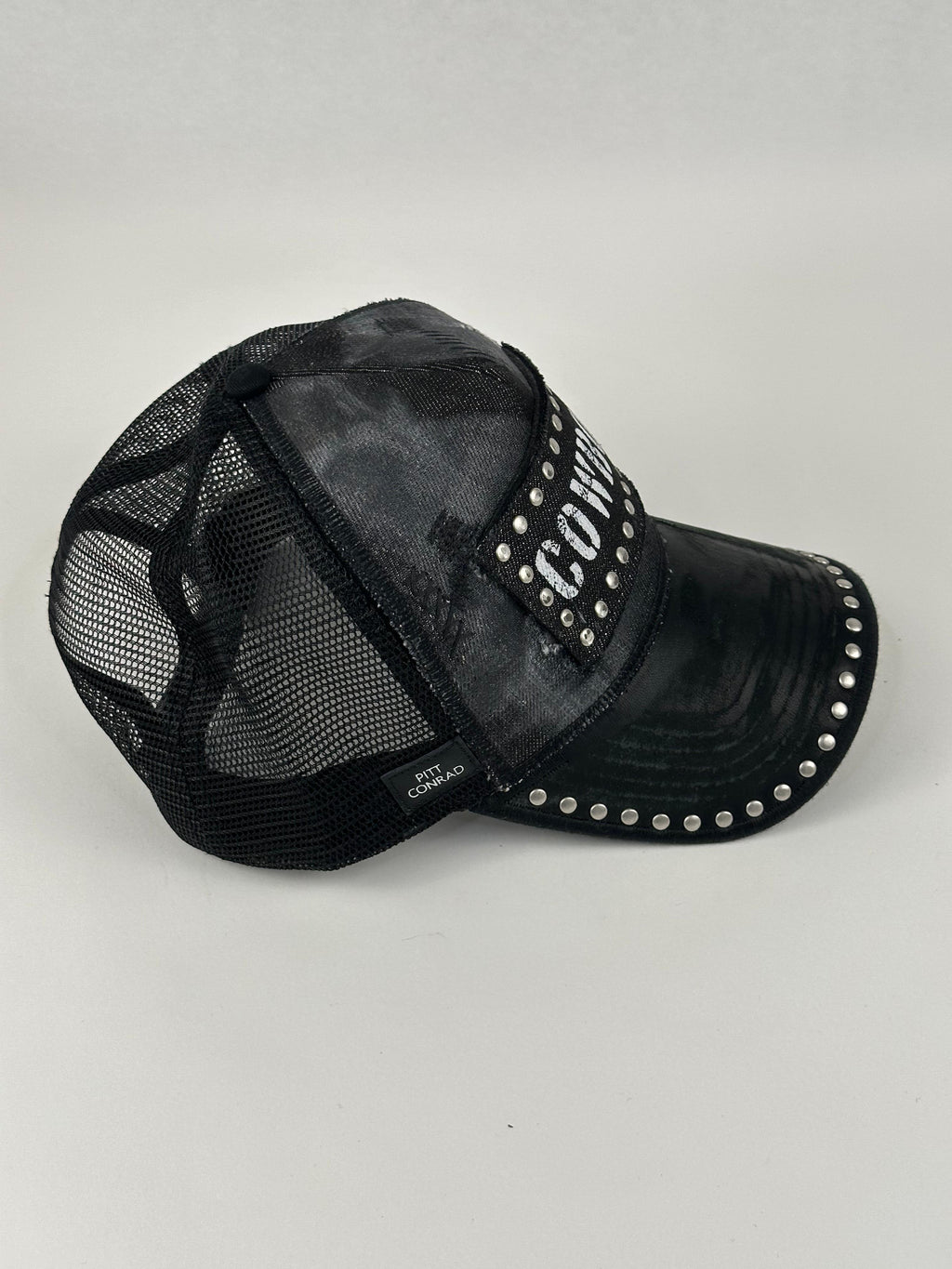 Cappellino Trucker Cowboy total black