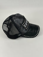Cappellino Trucker Cowboy total black