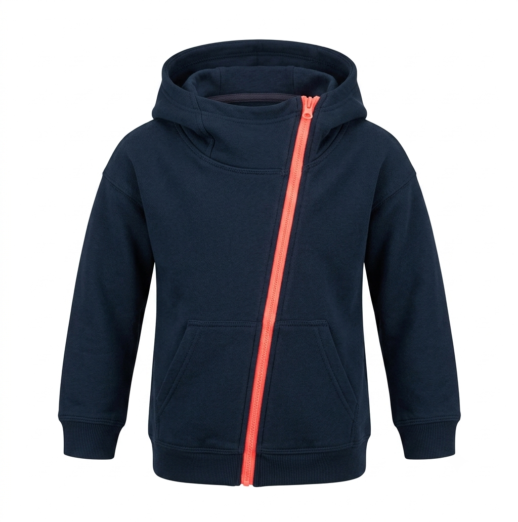 High-neck cotton sweatshirt - MDC