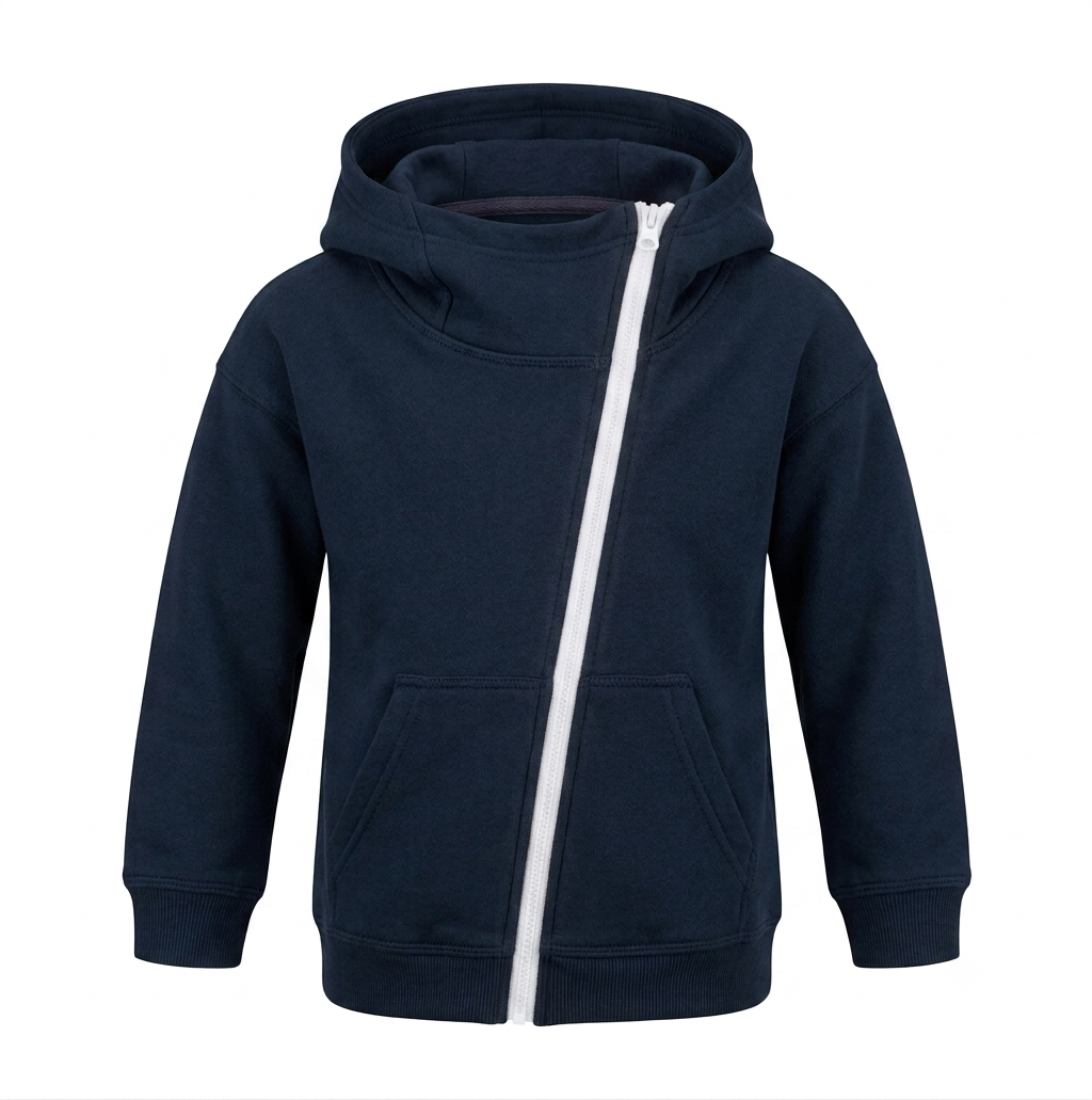 High-neck cotton sweatshirt - MDC