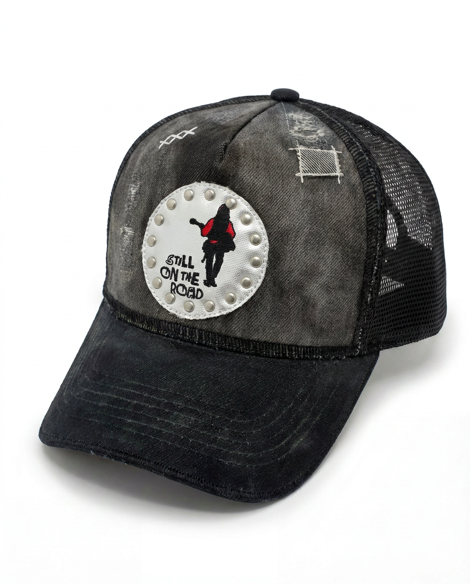 Cappellino Trucker - Still On The Road - Black edition