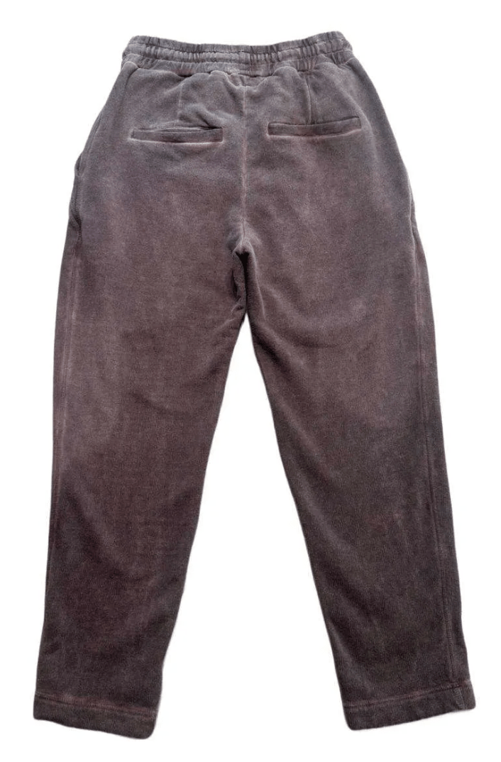 Pantalone in Felpa con Pinces – Pantaloni lunghi - Cacao - XS - pantaloni pantaloni uomo – Pitt Conrad