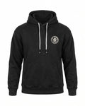 Felpa hoodie nera Old School 29 Lucky – vista frontale