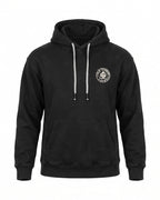 Felpa hoodie nera Old School 29 Lucky – vista frontale