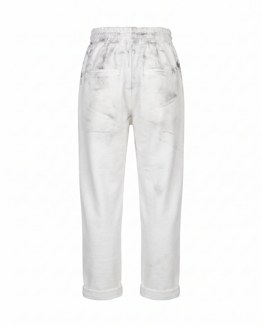 Jogger bianco effetto sporco Pitt Conrad – vista posteriore