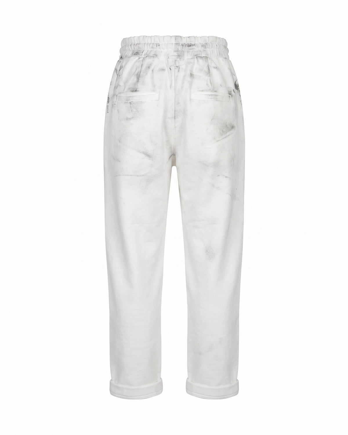 Jogger bianco effetto sporco Pitt Conrad – vista posteriore