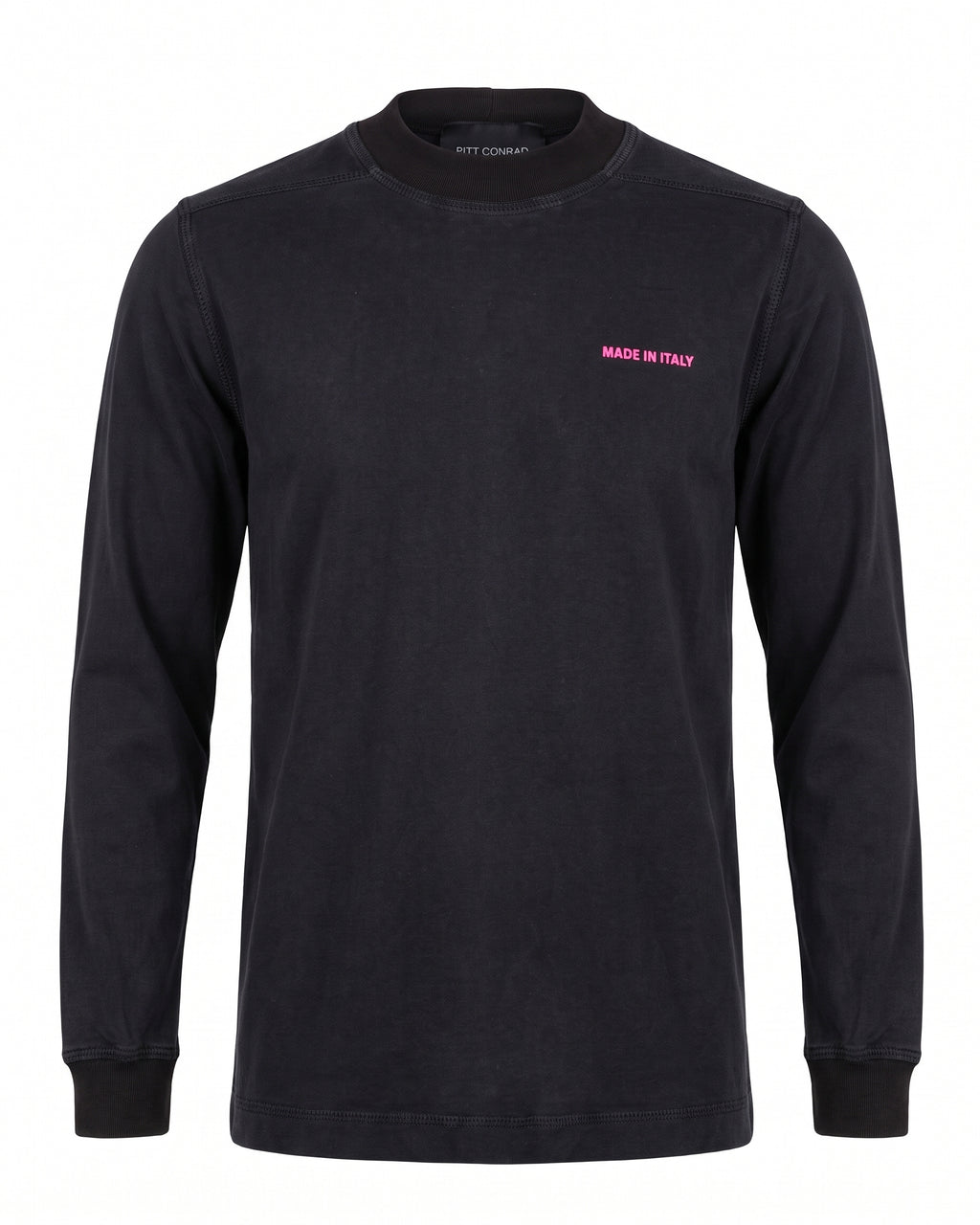 TUBELAR – Vestito in felpa con collo alto – vista frontale