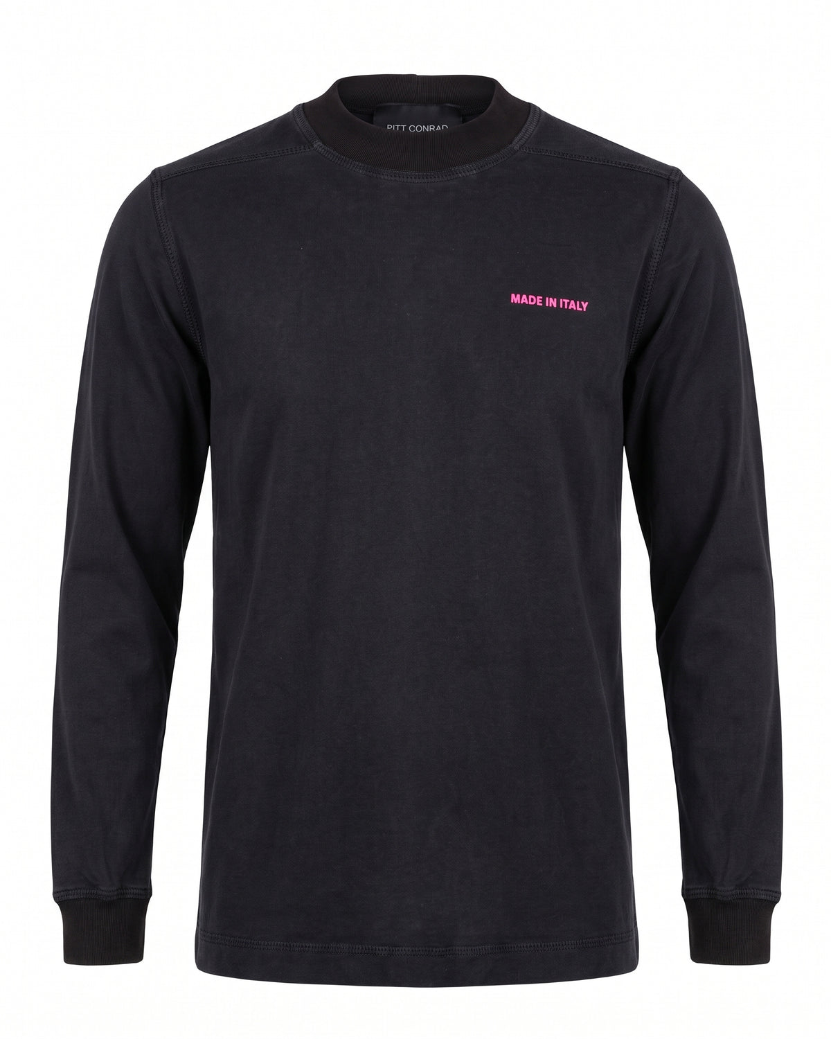 TUBELAR – Vestito in felpa con collo alto – vista frontale