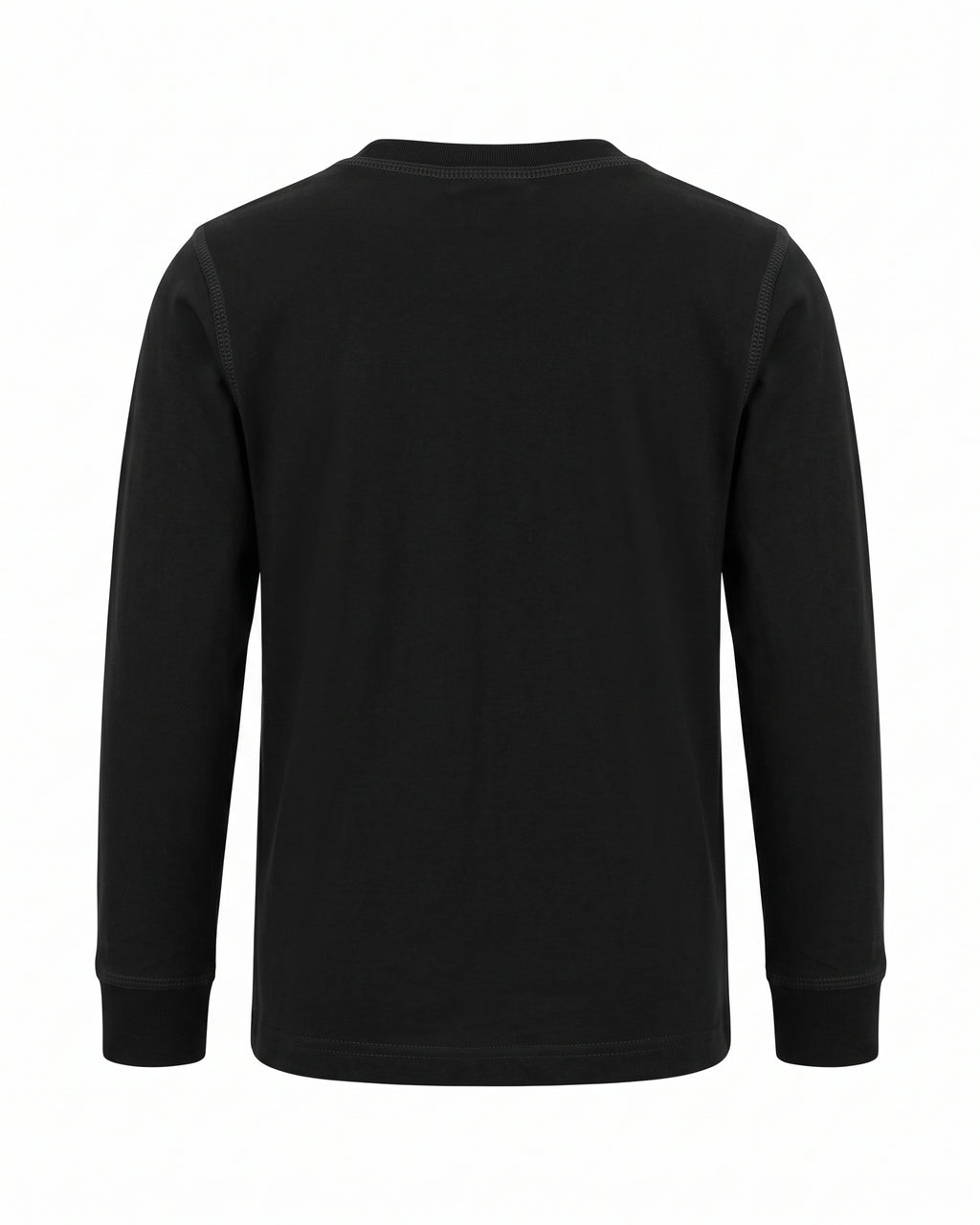 Maglia nera maniche lunghe Snowboarder Danger Zone – vista posteriore