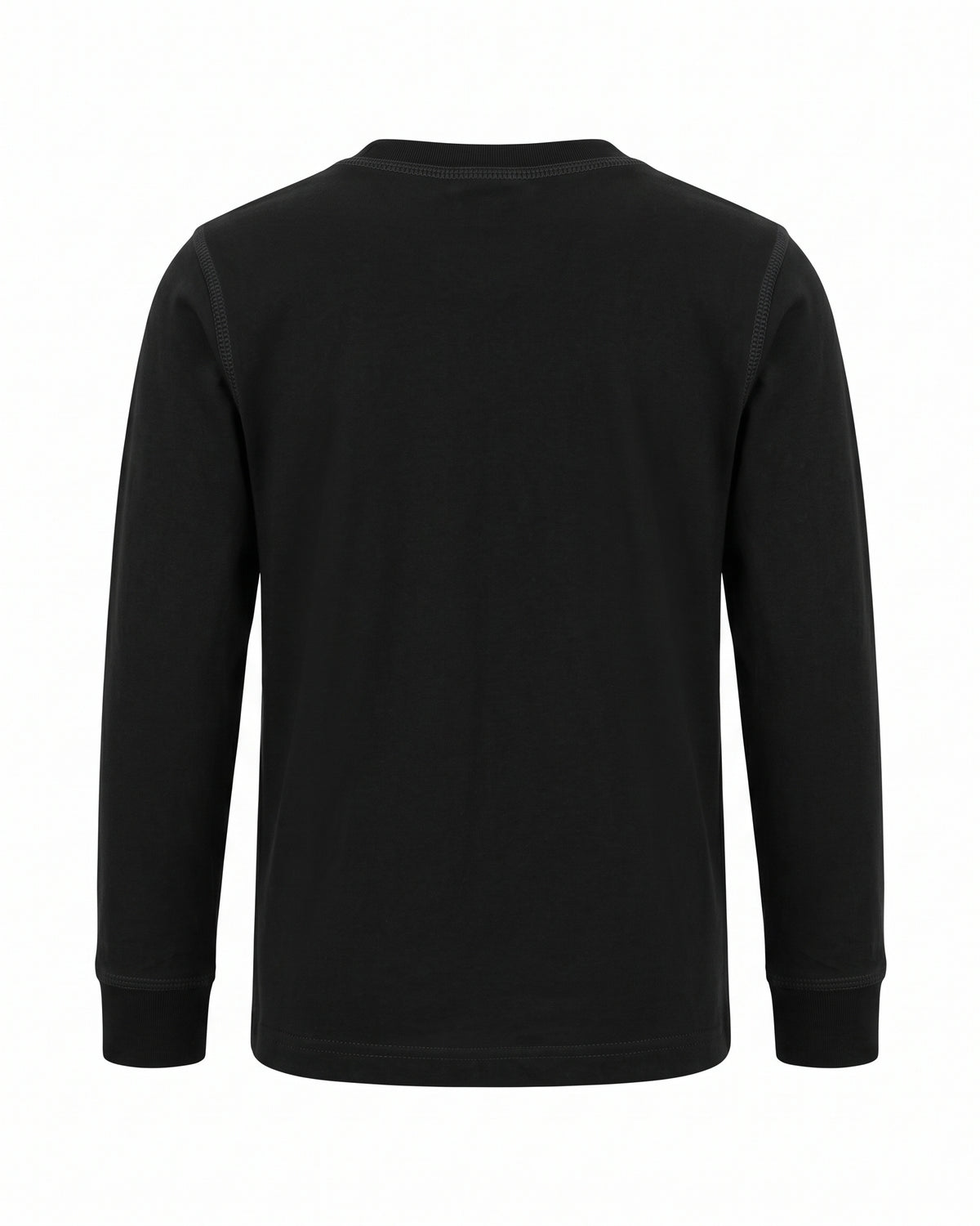 Maglia nera maniche lunghe Snowboarder Danger Zone – vista posteriore
