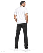 OLD SCHOOL 1971 POCKET – t-shirt bianca con taschino, indossata da un modello – vista posteriore