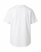 T-shirt bianca con taschino Old School 1971 – vista posteriore