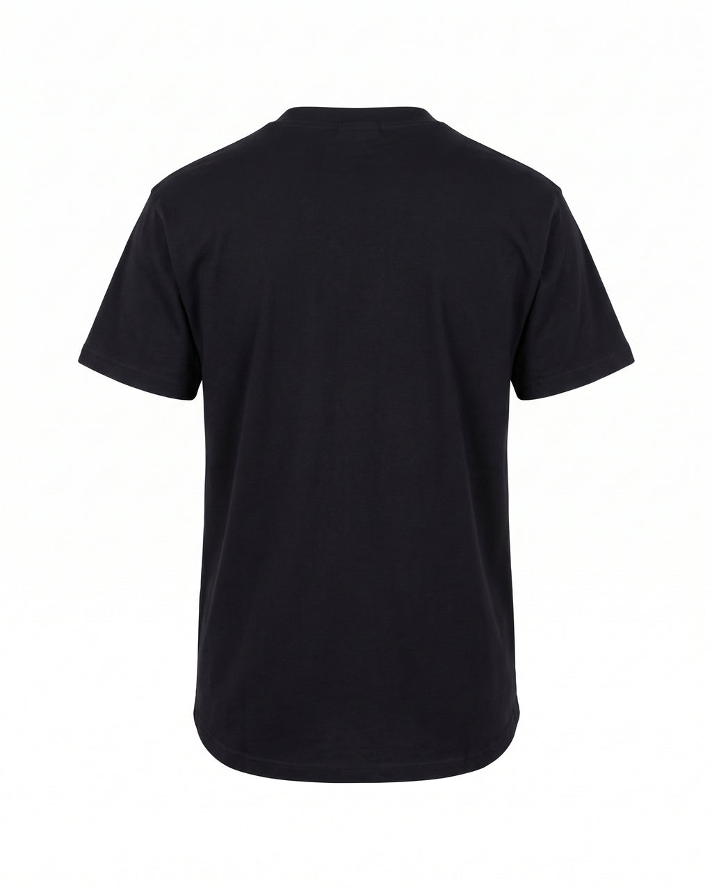 T-shirt nera con taschino Old School 1971 – vista posteriore