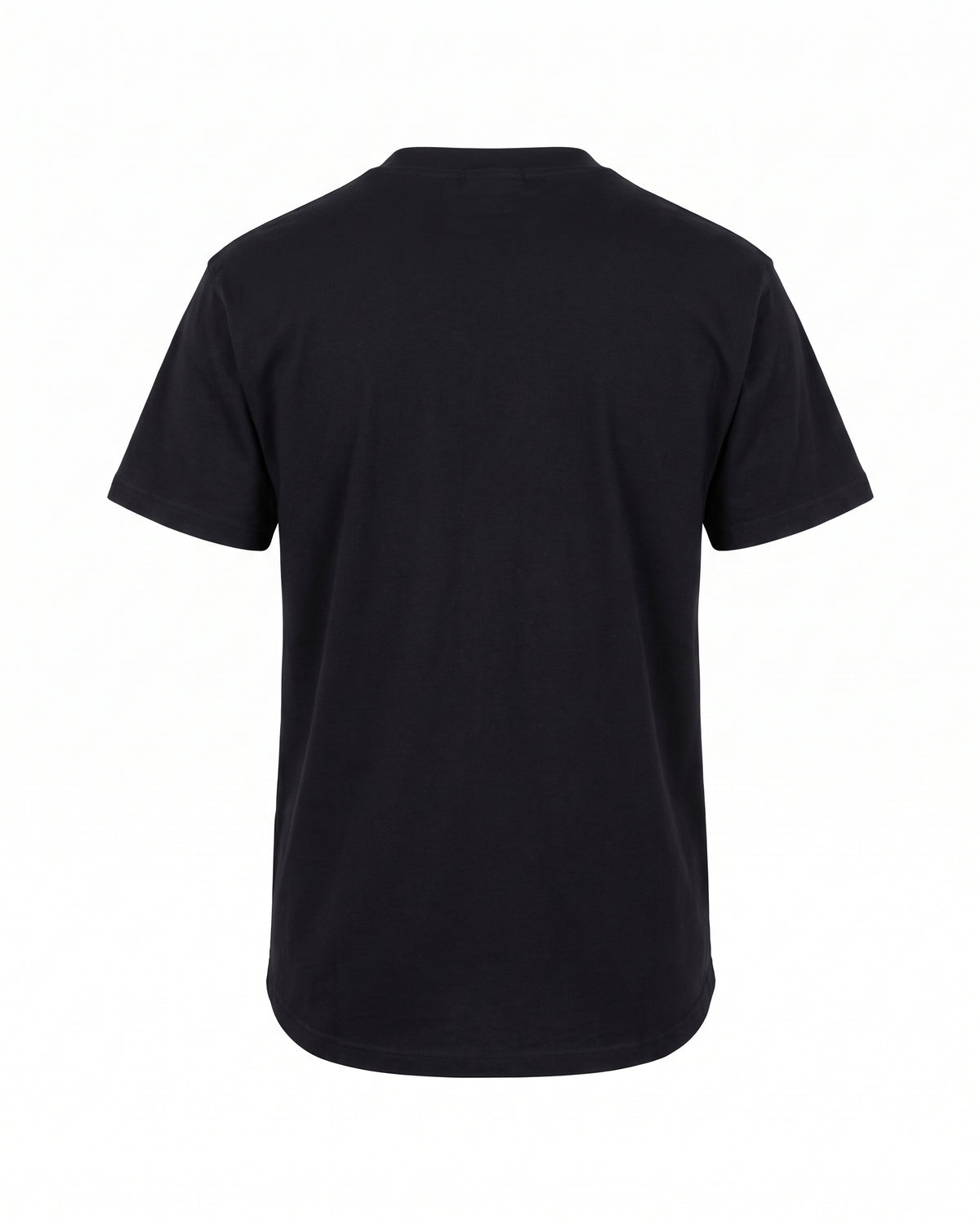 T-shirt nera con taschino Old School 1971 – vista posteriore
