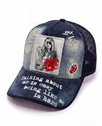 Cappellini denim trucker - RED TALK