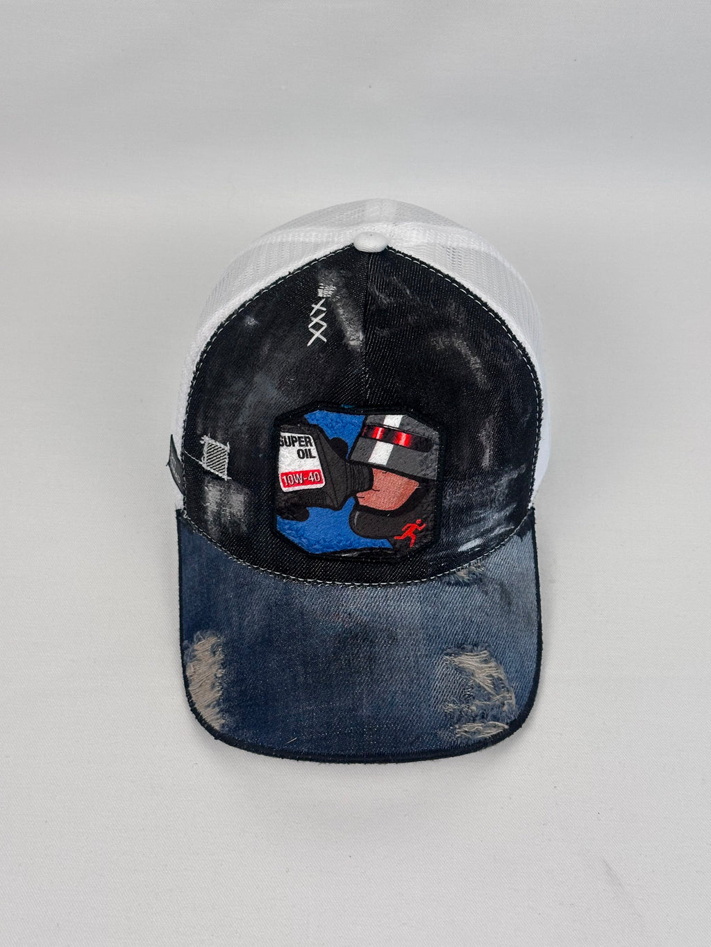Cappellino in denim Trucker - 10W-40