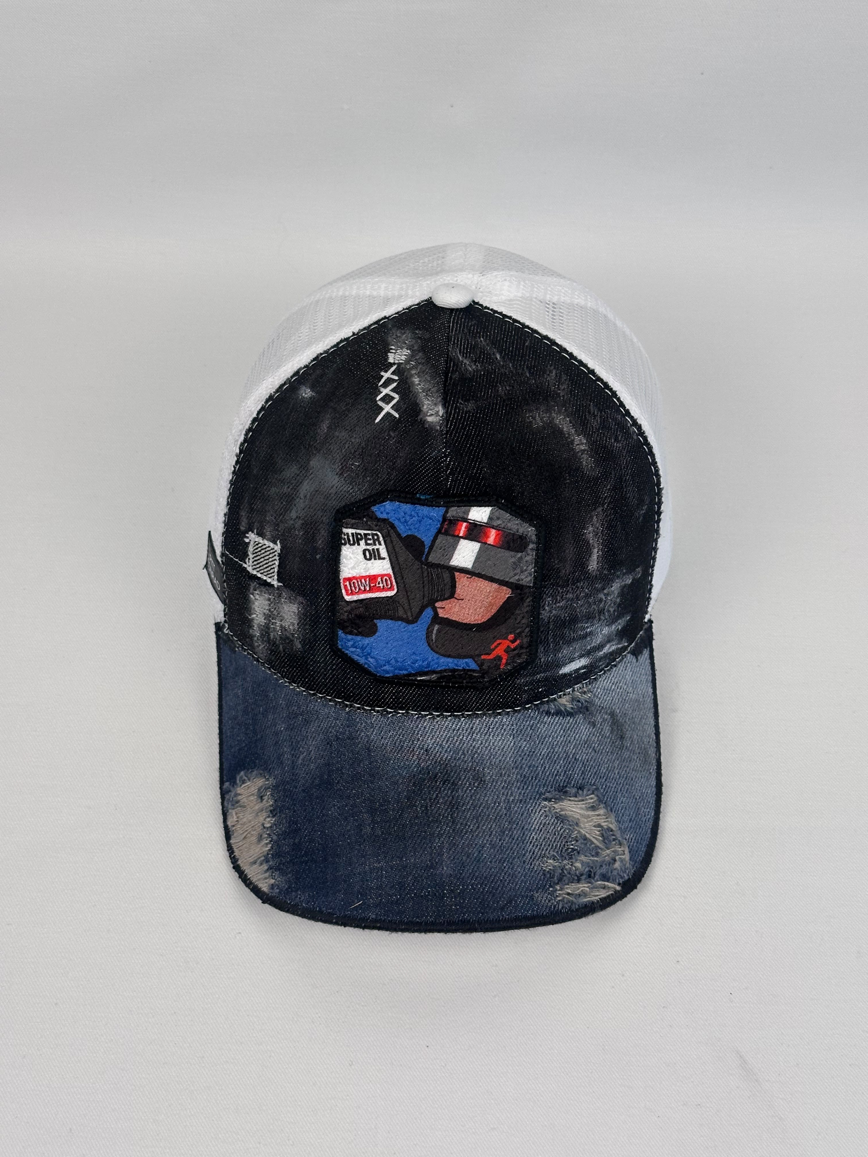 Cappellino in denim Trucker - 10W-40