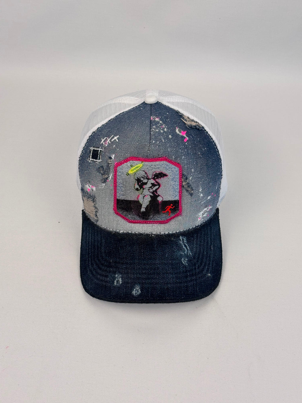 Cappellino in denim Trucker - HALO