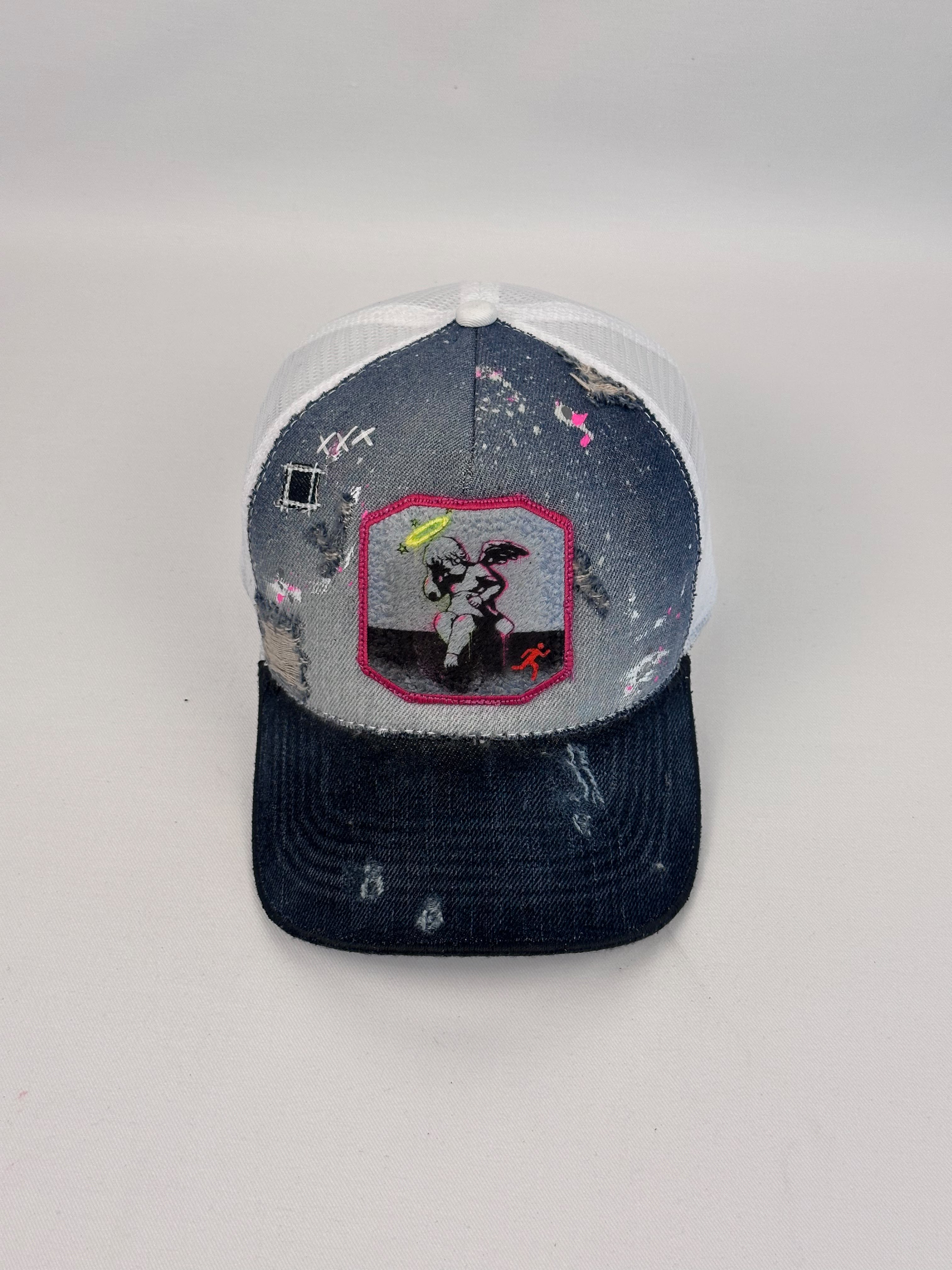 Cappellino in denim Trucker - HALO