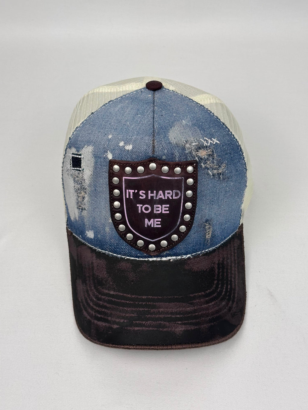 Cappellino in denim Trucker - BLASON