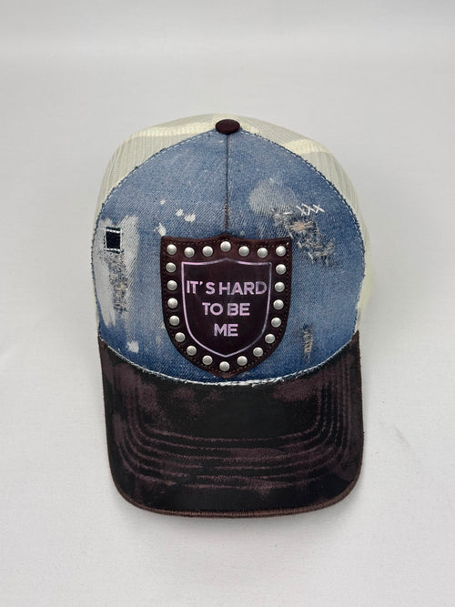 Cappellino in denim Trucker - BLASON