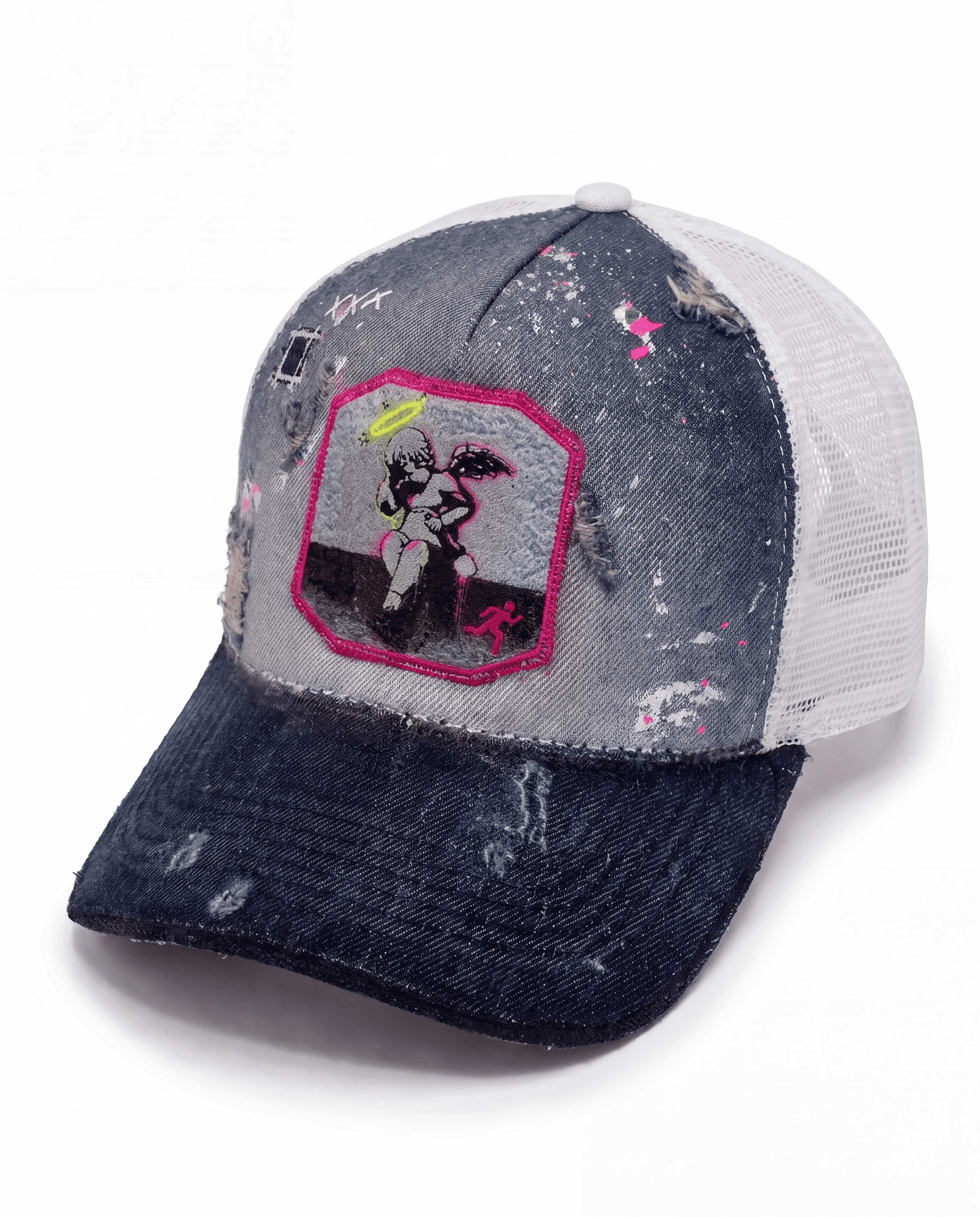 Cappellino in denim Trucker - HALO